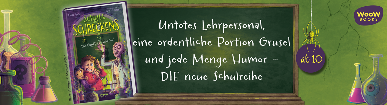 Banner koch schule des schreckens